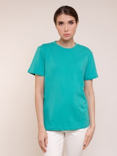 Футболка женская Uzcotton 1-UZ-W-F-M зеленая 5XL