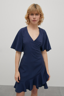 Платье женское Finn Flare FSD110102 голубое M