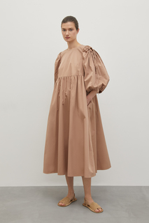 Платье женское Finn Flare FSD11082 коричневое S