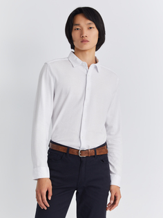 Рубашка мужская Zolla 0123221591410100 белая XL
