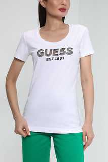 Футболка женская Guess W3GI35 J1300 белая XS