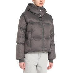 Пуховик женский Maison David MLY010-1 серый L