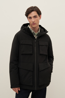 Куртка мужская Finn Flare FAD21020 черная 2XL