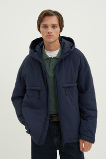 Куртка мужская Finn Flare FAD21095 синяя XL