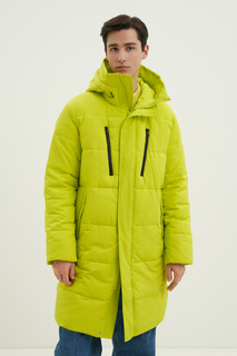 Пальто мужское Finn Flare FWC21042 зеленое XL