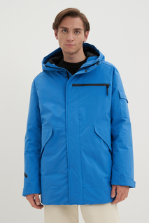 Куртка мужская Finn Flare FWD21006 голубая XL