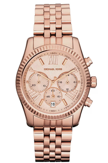 Наручные часы женские Michael Kors Lexington золотистые