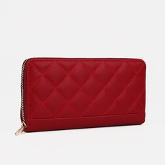 Кошелек женский NoBrand бордовый
