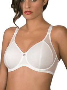 Бюстгальтер-минимайзер Renata с мягкими чашками 75C белый Selene