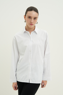 Рубашка женская Finn Flare FWD11093 белая L