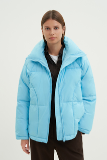 Куртка женская Finn Flare FAD110199 голубая XL
