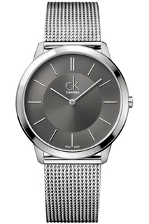 Наручные часы мужские Calvin Klein Minimal 40mm серебристые