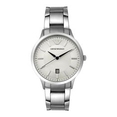 Наручные часы унисекс Emporio Armani AR2431 серебристые