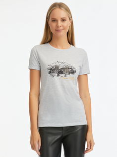 Футболка женская oodji 14701080-51 серая M