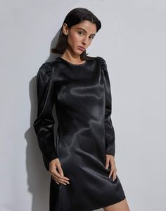Платье женское Gloria Jeans GDR028078 черное M (44-46)