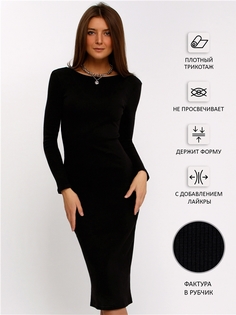 Платье женское Апрель 207023Р черное 100/170