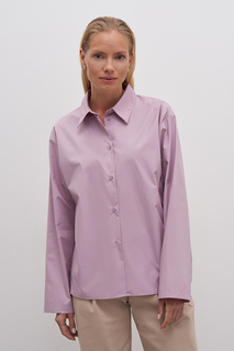 Рубашка женская Finn Flare FAD110191 фиолетовая XL