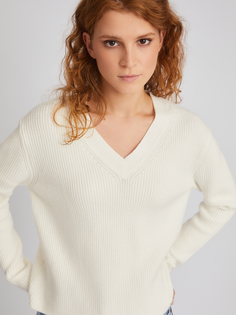 Пуловер женский Zolla 0233461424131000 белый M