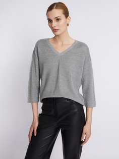 Пуловер женский Zolla 0233461421529100 серый 2XL