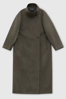 Пальто женское Finn Flare FAD11054 коричневое L