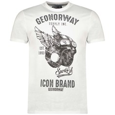 Футболка мужская Geographical Norway SW1273H-GNO, белый, S