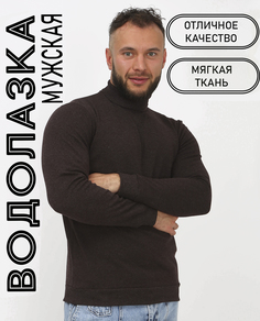 Водолазка мужская Soft home 6451 коричневая 56 RU