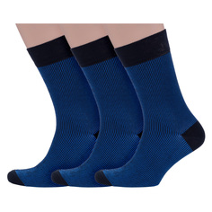 Комплект носков мужских Носкофф 3-НМ84 синих 29