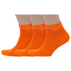 Комплект носков мужских Носкофф 3-АС62 оранжевых 31