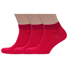 Комплект носков мужских Носкофф 3-АС62 красных 31