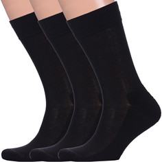 Комплект носков мужских LorenzLine 3-Н2М черных 29, 3 пары