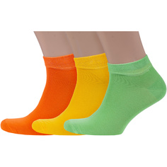 Комплект носков мужских Носкофф 3-АС62 разноцветных 31-33