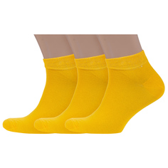 Комплект носков мужских Носкофф 3-АС62 желтых 31