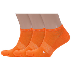 Комплект носков мужских Носкофф 3-НМ25 оранжевых 23-25