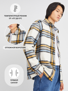 Рубашка мужская Zolla 01333586007420C0 желтая XL