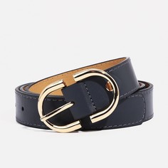 Ремень женский 9720654 серый, 110х3 см No Brand