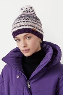 Шапка женская Baon B3423501 plum-cold milk, р. 56