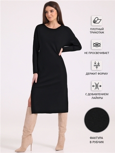 Платье женское Апрель 581жен023Р черное 96-100/164