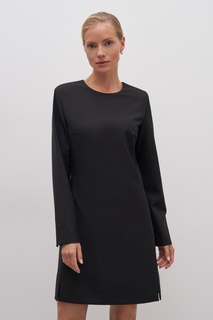 Платье женское Finn Flare FAD110268 черное 2XL