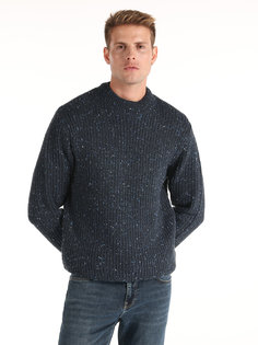 Джемпер мужской Colins CL1064844_Q1.V1 синий 2XL