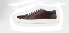 Кеды мужские PHILIPPE ANDERS 6141SB бордовые 39 RU