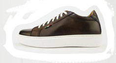 Кеды мужские PHILIPPE ANDERS ISA 7V коричневые 43 RU