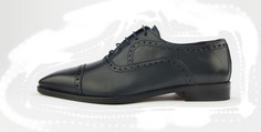 Туфли мужские PHILIPPE ANDERS 21 SC320 last 691 синие 41 RU