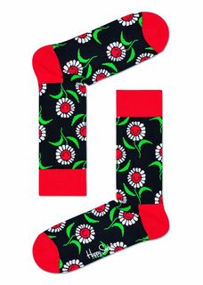 Носки унисекс Happy socks SFW01 черные 25