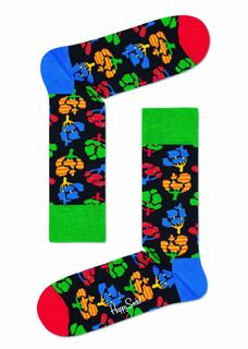 Носки унисекс Happy socks TEE01 черные 29