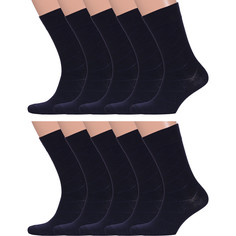 Комплект носков мужских Para Socks 10-M2D2 синих 25-27 10 пар