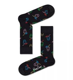 Носки унисекс Happy socks LND01 9300 черные 29