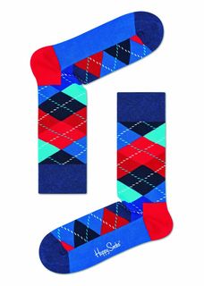 Носки унисекс Happy socks ARY01 синие 25