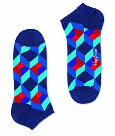 Носки унисекс Happy socks OSQ05 синие 25