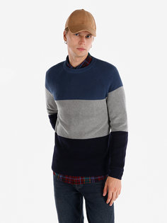 Джемпер мужской Colins CL1066283_Q1.V1 синий 2XL