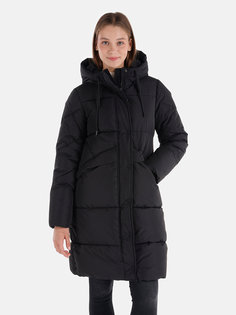Пальто женское COLINS CL1064973 черное XL